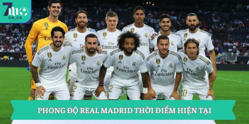 Soi kèo Barcelona vs Real Madrid (02h00 ngày 11/05 – La Liga) 8 Phong độ Real Madrid thời điểm hiện tại
