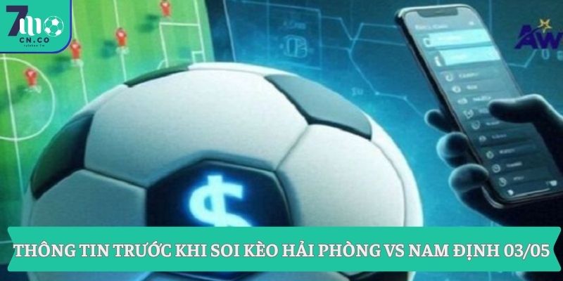 Thông tin trước khi soi kèo Hải Phòng vs Nam Định 03/05