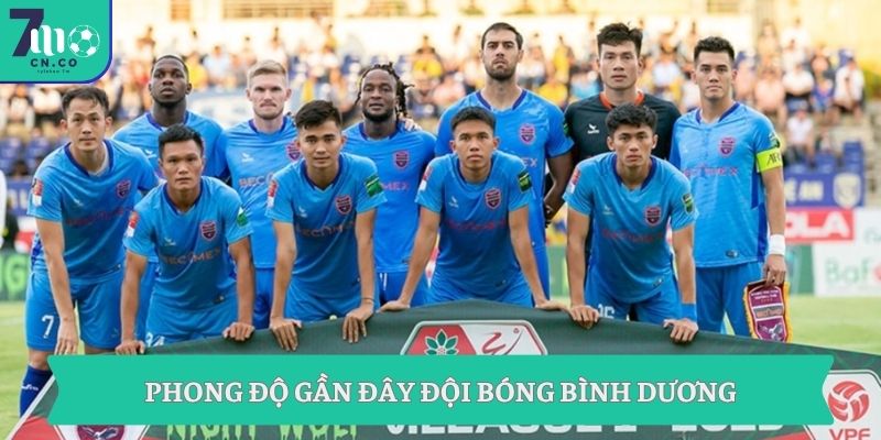 Soi kèo Bình Dương vs Thanh Hóa (18h00 ngày 04/05 – V-League) 7 Phong độ gần đây đội bóng Bình Dương