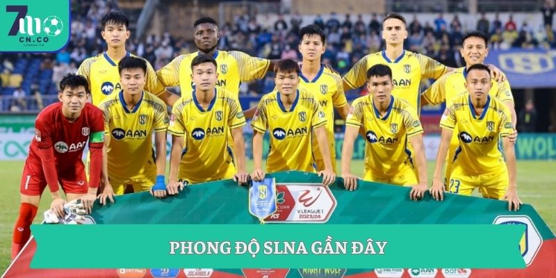Soi kèo SLNA vs Hồng Lĩnh Hà Tĩnh (17h00 ngày 04/05 – V-League) 7 Phong độ SLNA gần đây