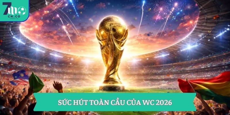 Sức hút toàn cầu của WC 2026