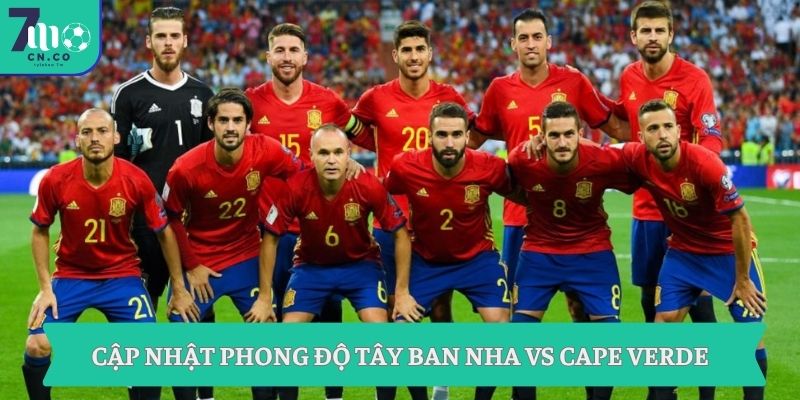Soi kèo Tây Ban Nha vs Cape Verde (02h00 ngày 16/06 – World Cup 2026) 7 Cập nhật phong độ Tây Ban Nha vs Cape Verde