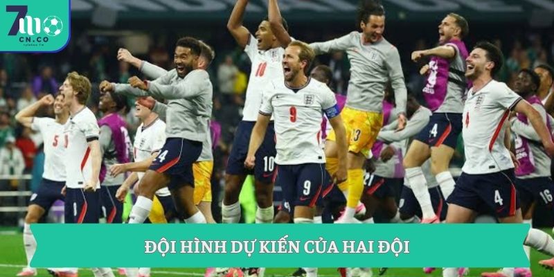 Đội hình dự kiến của hai đội